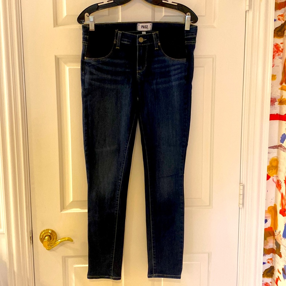Paige denim maternity jeans size 27